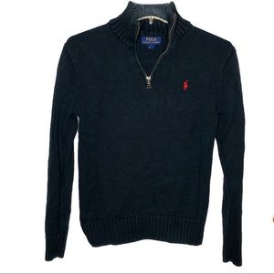 Vintage Ralph Lauren Polo Quarter Zip Sweater NWOT